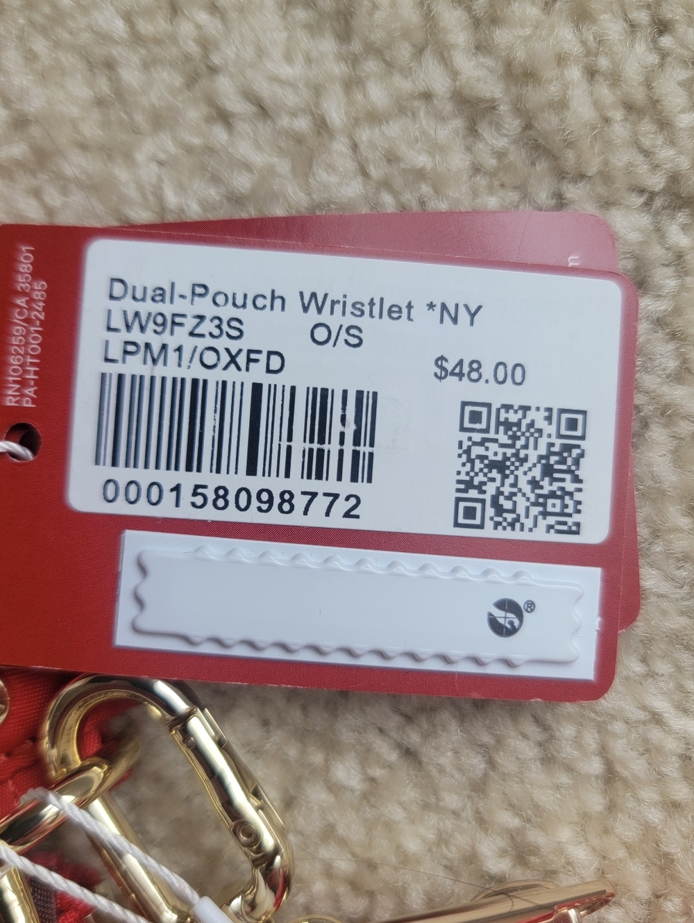 Lululemon Lunar New Year Dual Pouch Wristlet NWT - Picture 2 of 4